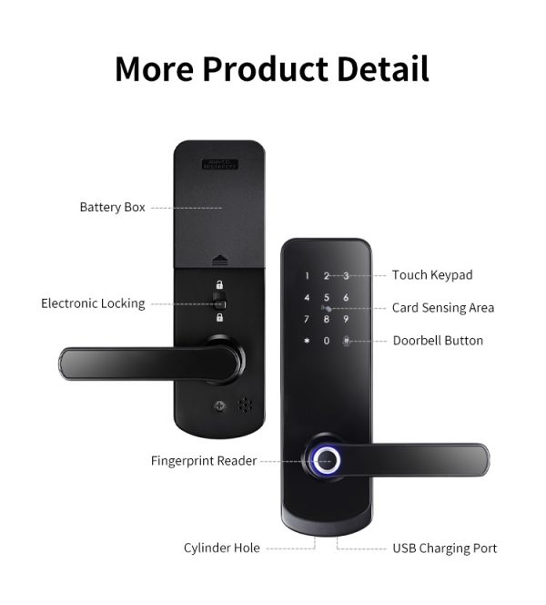 SMARTLOCK TRENDYLOCK X6 – The Ultimate Smart Lock for Enhanced Security - Image 3