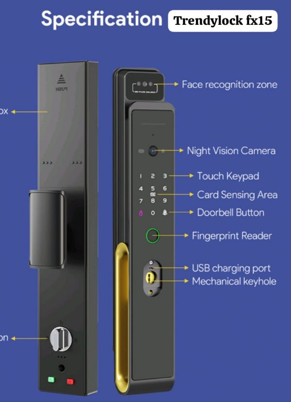 STRENDYLOCK SMARTLOCK FX15 TTLOCK VIDEO - Image 5
