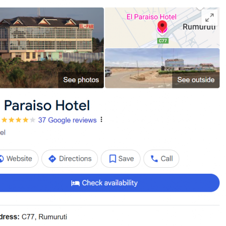 El Paraiso Hotel – Rumuruti
