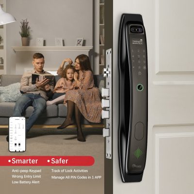 TRENDYLOCK FX17 – Tuya App, Palm vein, Face, Password, Fingerprint, Card, Key