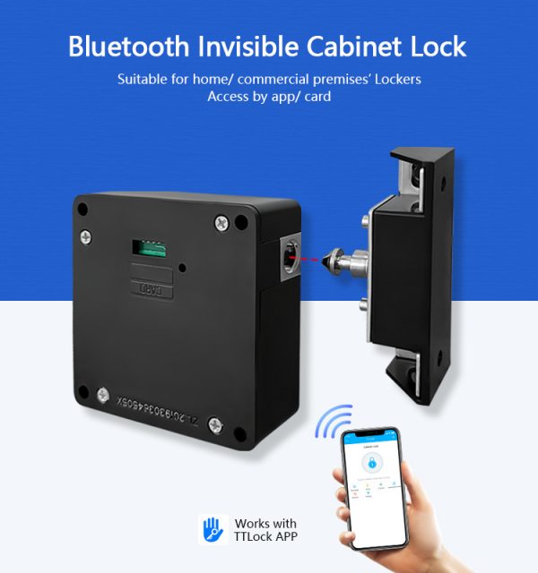CABINET LOCK hiden Card, Remote, Mobile app - Image 2